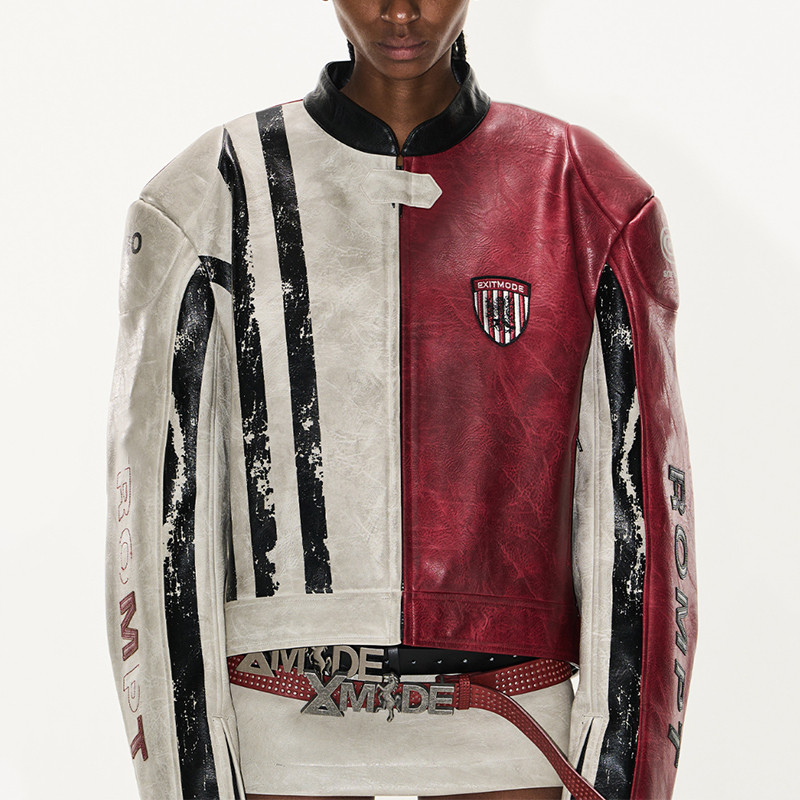 Street trendy men's jacket supplier