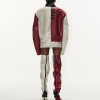 Vintage racing jacket | Colorblock leather jacket | Heavyweight motorcycle jacket | Jackets factory