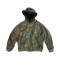 Camo distressed jacket | Army green hooded jacket | Thick winter lambswool jacket | Jackets factory