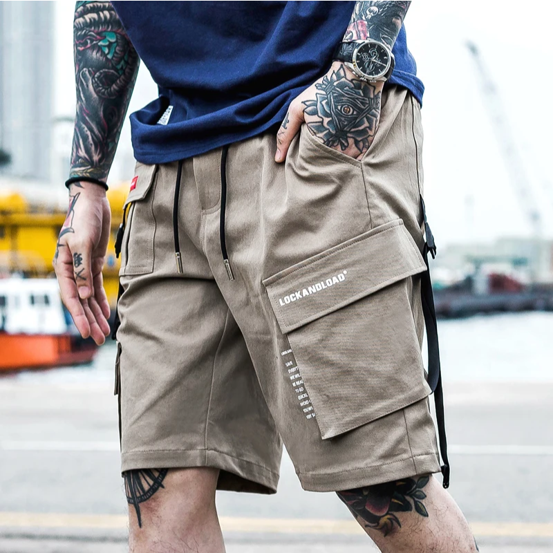 streetwear cargo shorts  for men