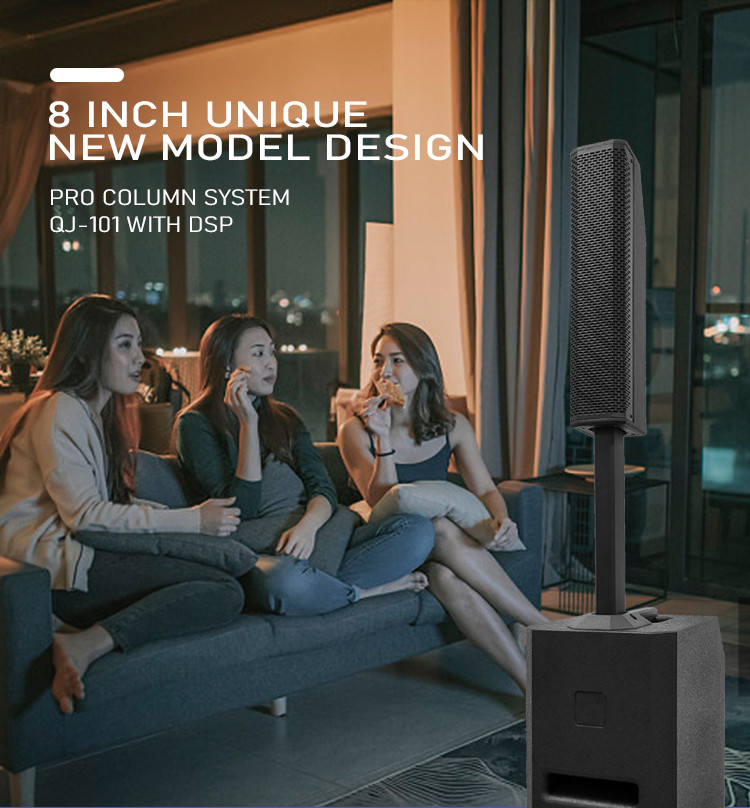 Custom Column Speaker AS-VC101 used in the living room