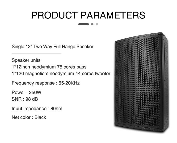 the parameters of Wholesale Passive Wooden Bookshelf Speakers AS-V12N