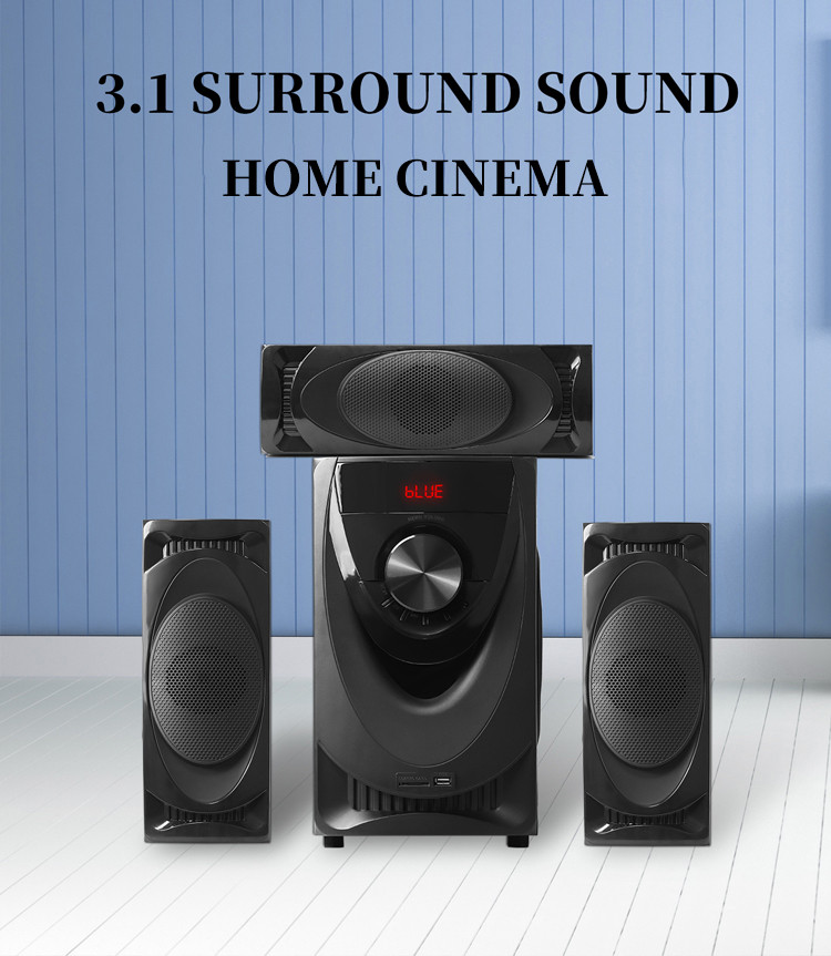 Custom 3.1 Home Audio Systems With Wireless BT AS-C360