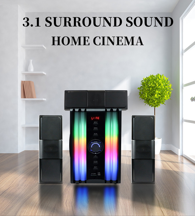 Wholesale Dynamic RGB Computer Speakers AS-C380