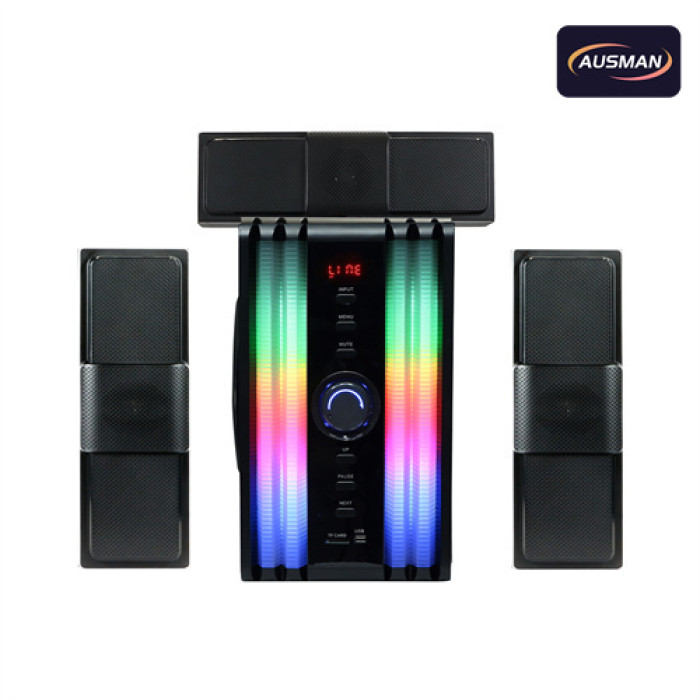 Altavoces de computadora RGB dinámicos de pantalla completa al por mayor AS-C380