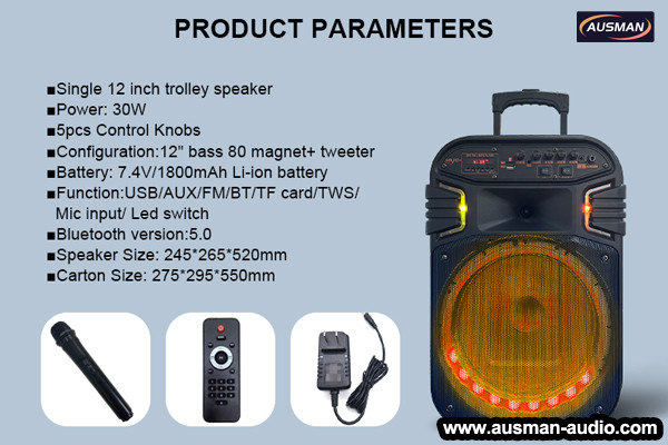 Portable karaoke Machine Made In China AS-1209