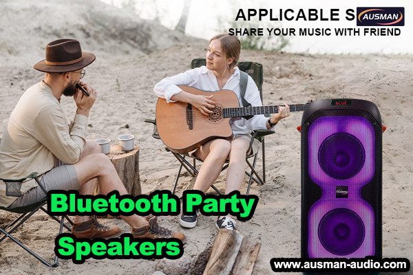 Wooden speaker system for outdoor