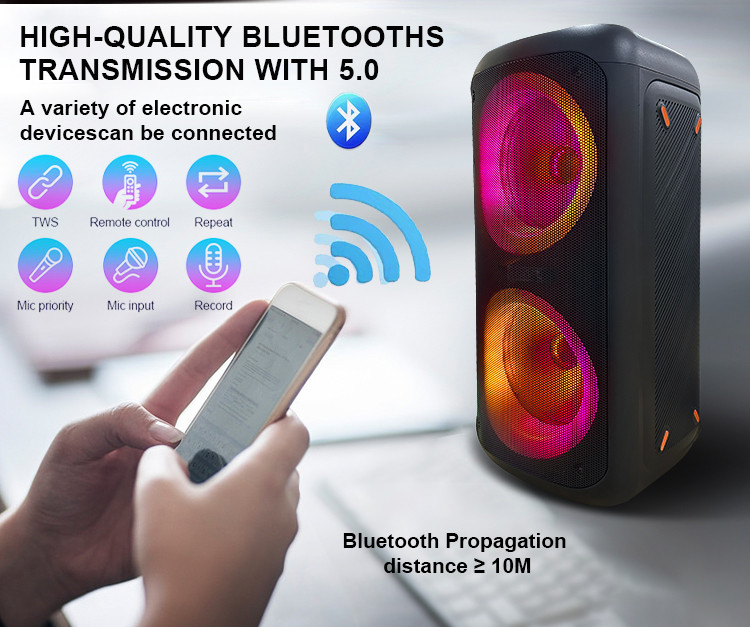 Sistema de sonido envolvente Bluetooth AUSMAN AS-0808Y