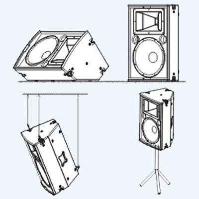 Initial Idea & Drawing of Pro speaker AS-219