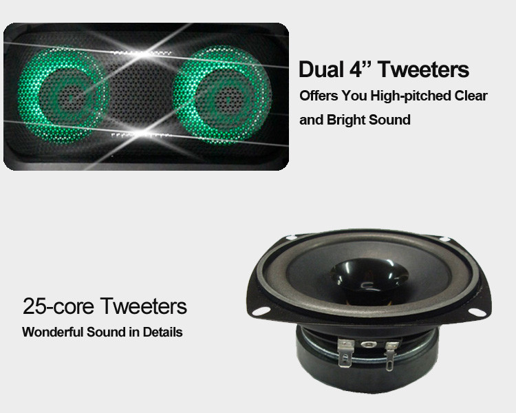 4 inch tweeter of floor standing speaker AS-PS27