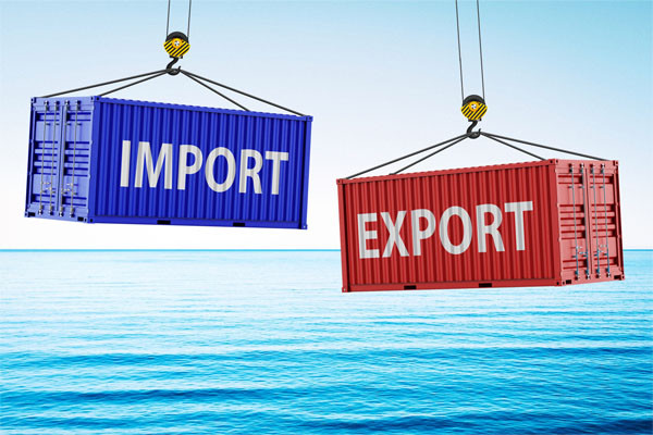import and export from China