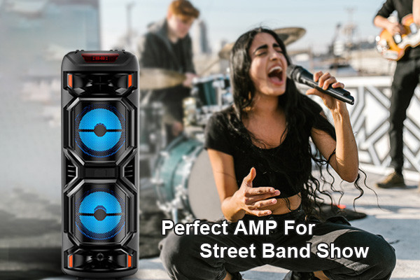Perfect AMP for your street band show