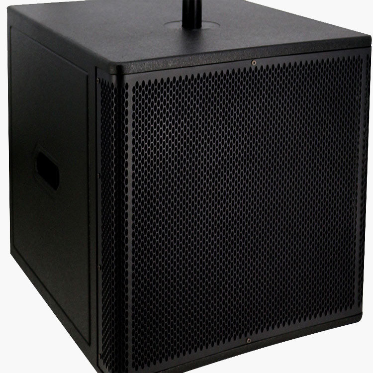 Portable Powered Line Array Speaker with wheels AS-VC16