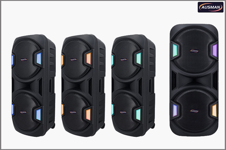 colorful large party speaker AUSMAN AS-2125