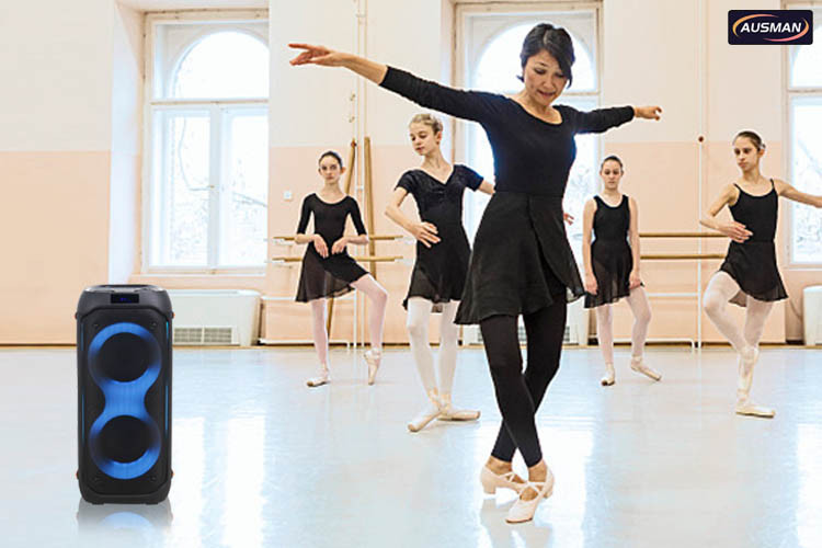 practise dancing with party speaker AS-2601