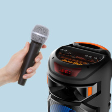 Portable Powered Microphone and Speaker For Presentations