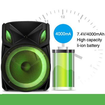 Portable Speaker With Wireless Microphone AS-1511