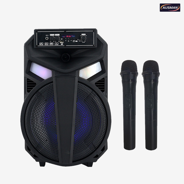 12 inch Portable Bluetooth Wireless Speaker with MIC