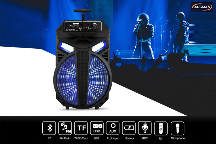 portable pa speaker for you show AS-1205