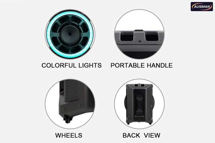 details of the bluetooth speaker for parties  	