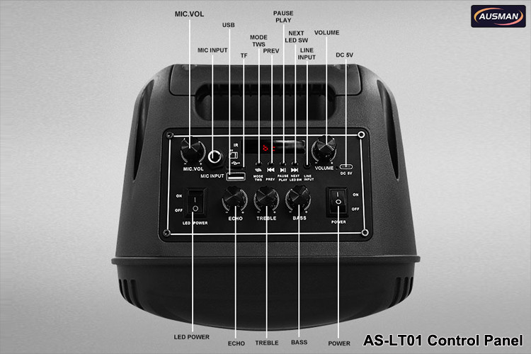 AS-LT01 Control Panel