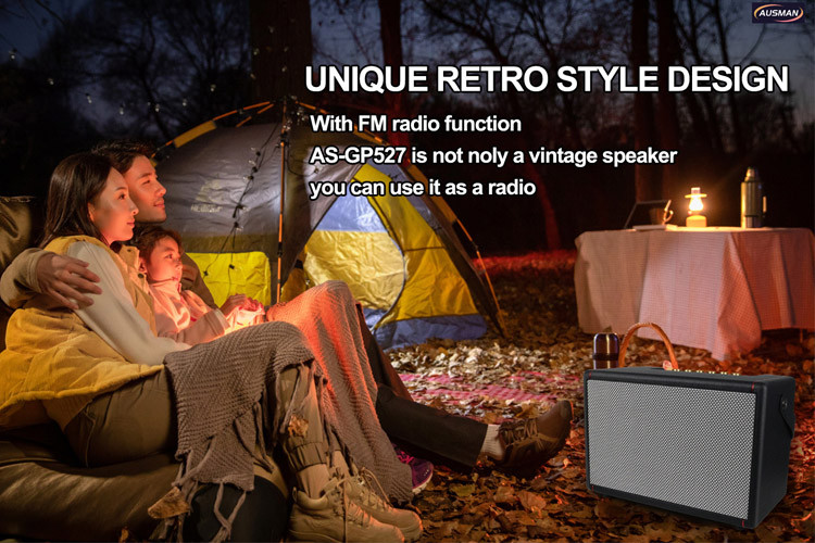 portable retro speaker AS-PG527  	