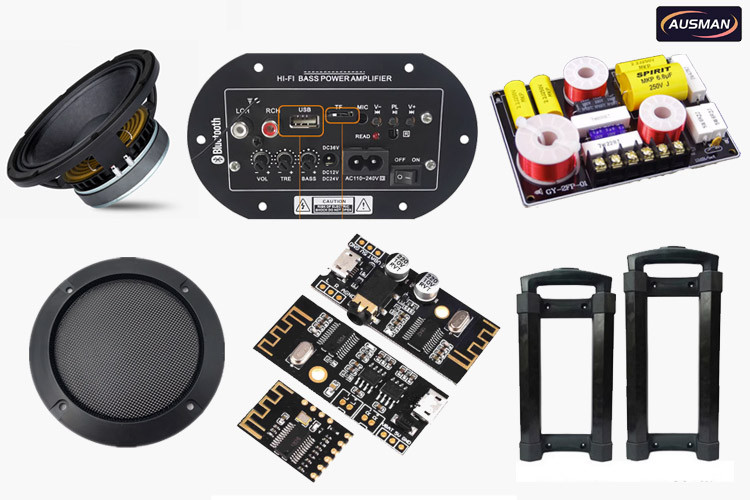 Portable speaker structure