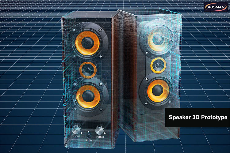 Speaker 3D prototype