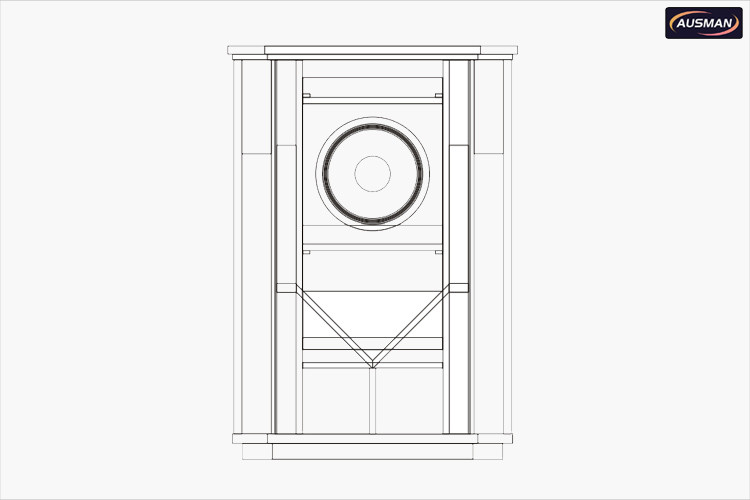 Diseño de prototipo de altavoz de 15 pulgadas