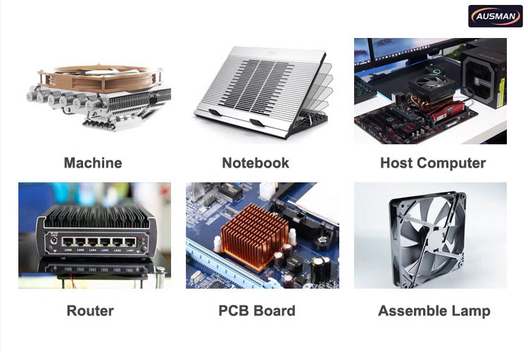 products used the heat sinks