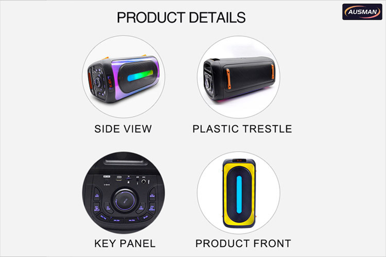 details of Bluetooth Speaker LED AS-2604