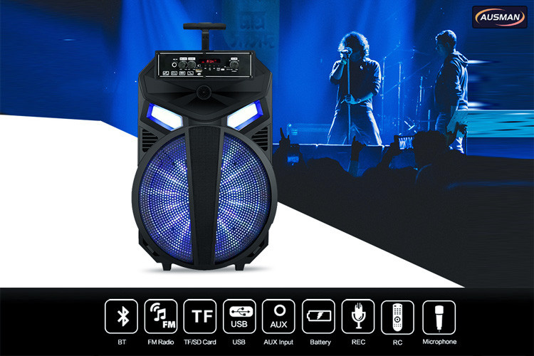 portable trolley speaker AS-1205  	