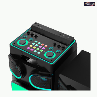 Causa del desgaste del subwoofer: distorsión del amplificador