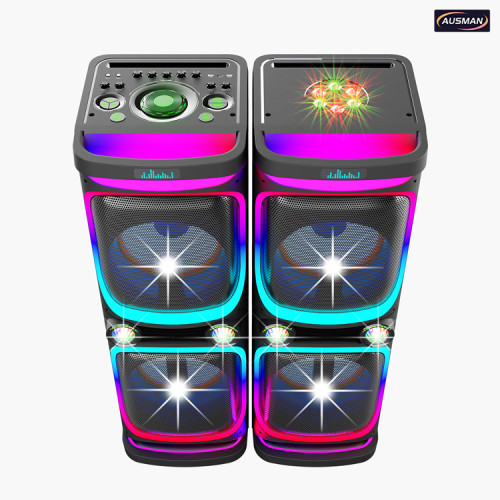 China OEM Karaoke Party Speaker With Disco Lights AS-PS105