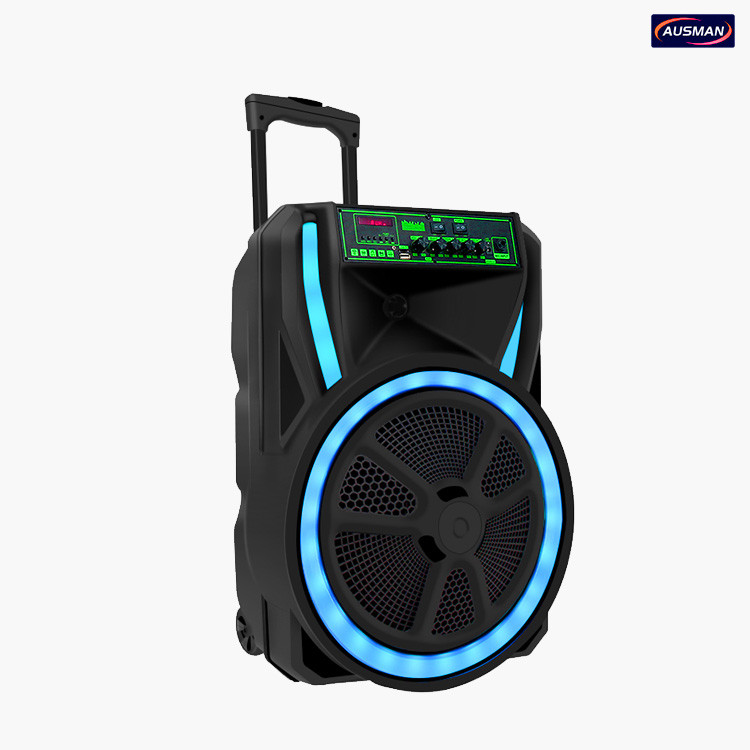 Blue light outdoor Portable Speaker AUSMAN AS-1503