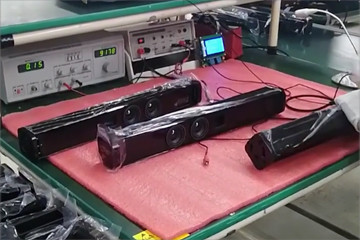soundbar speaker manufacturing test
