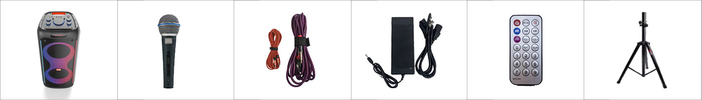 Wireless Bluetooth Speaker AS-1022-08 Accessories