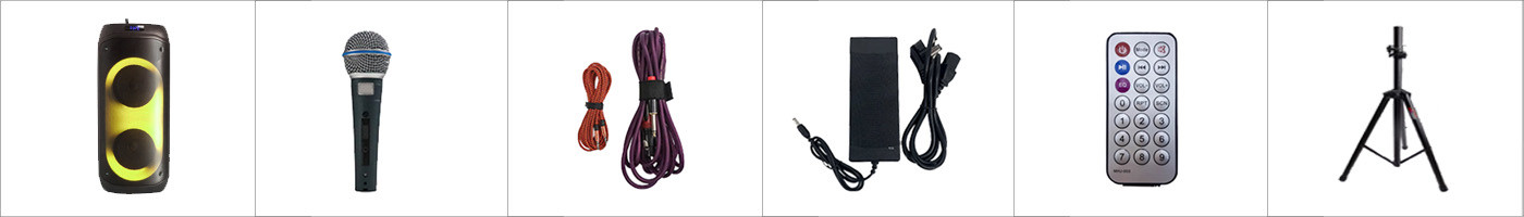  Bluetooth Waterproof Speaker AS-2801 Accessories