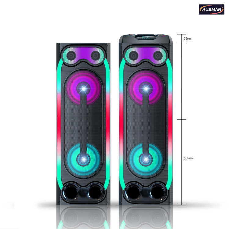 Bluetooth Tower Speaker with Lights AS-PS112