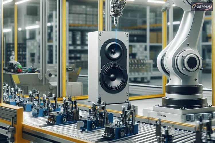 Speaker automated assembly line