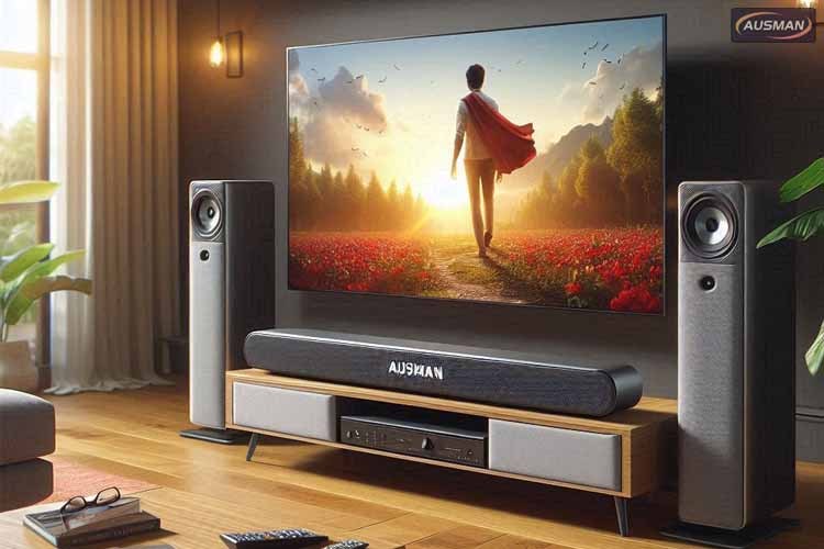 Large wireless soundbar