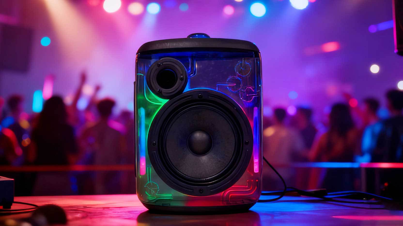 Party speaker AS-T308 on beach vacation