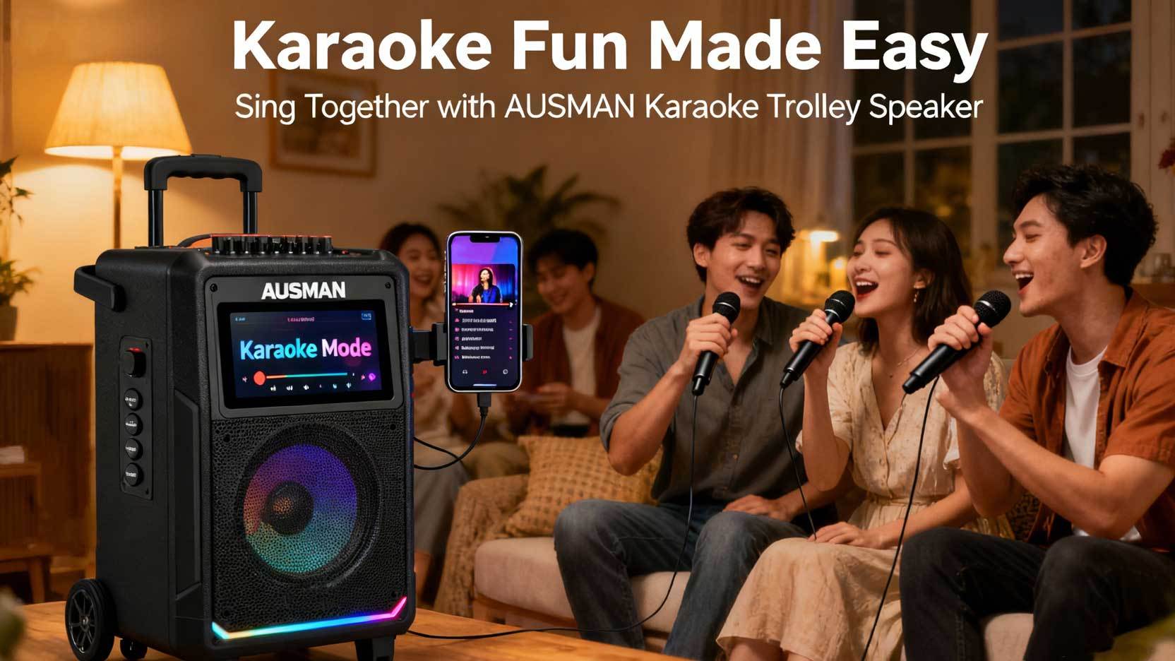 Karaoke Trolley Speaker Design