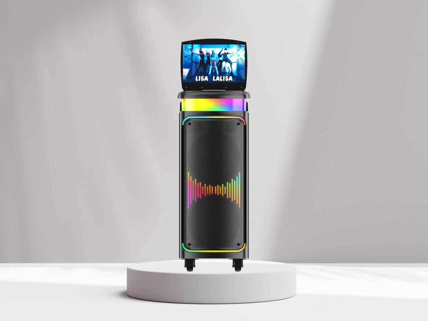 speaker with screen