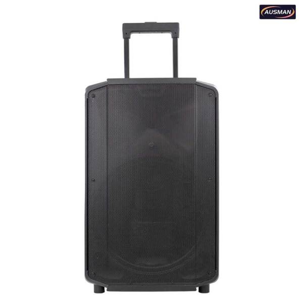 Altavoz PA con batería y carrito de alta calidad para grandes eventos.