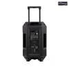 Powered Portable PA Speaker System With Wheels and Pull Rod