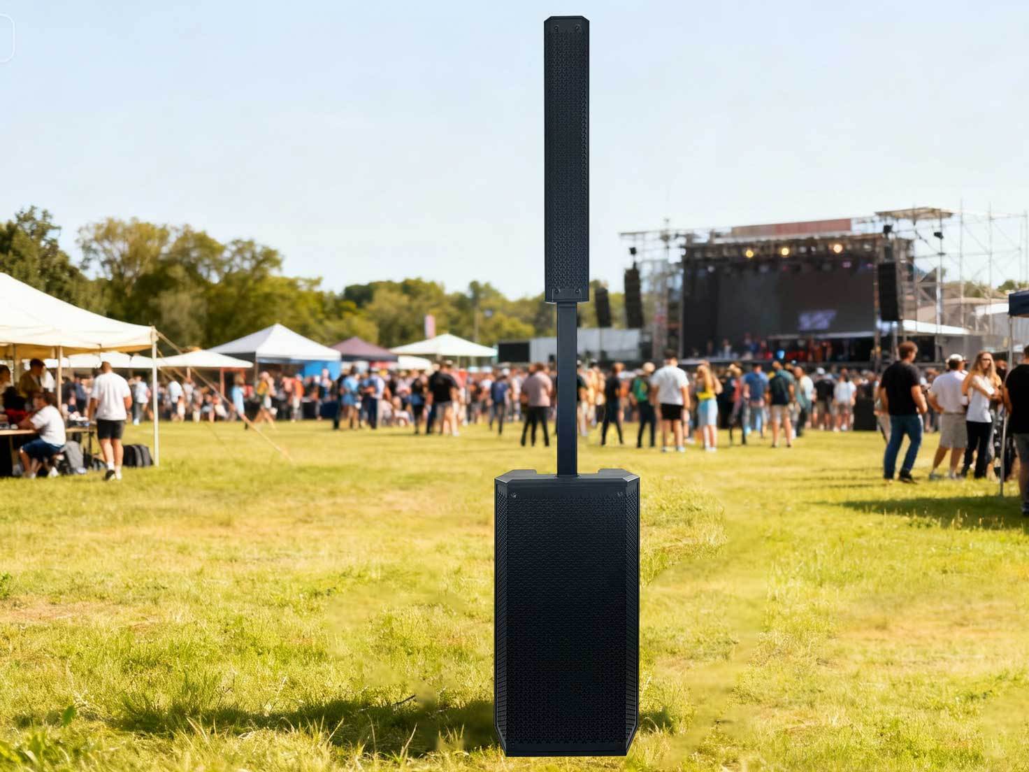 Portable Column Speaker PA System