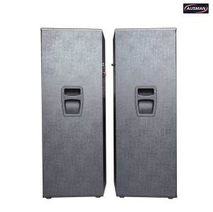 Pair Dual Flooring Standing Bluetooth Tower Speaker With Subwoofers