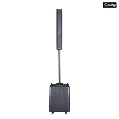 High-grade Wireless Portable Column System PA Speaker With Movable Wheels