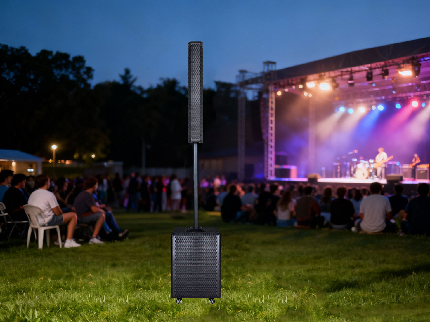 Portable Column System PA Speaker